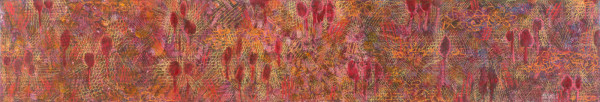 In the woods 5 (2003) | mixed media – 25x146cm – #79397